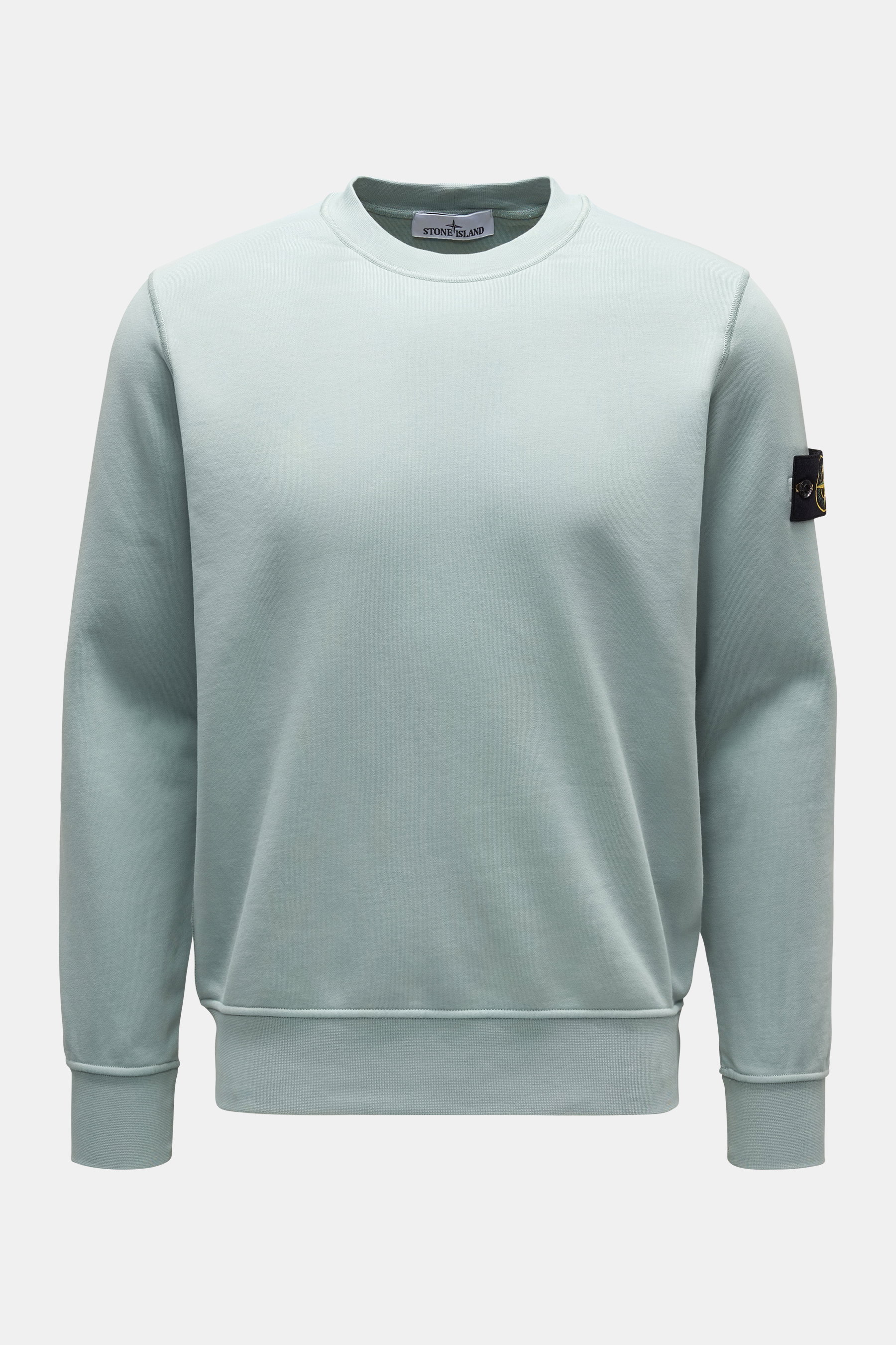 Stone Island Rundhals-Sweatshirt mintgrün