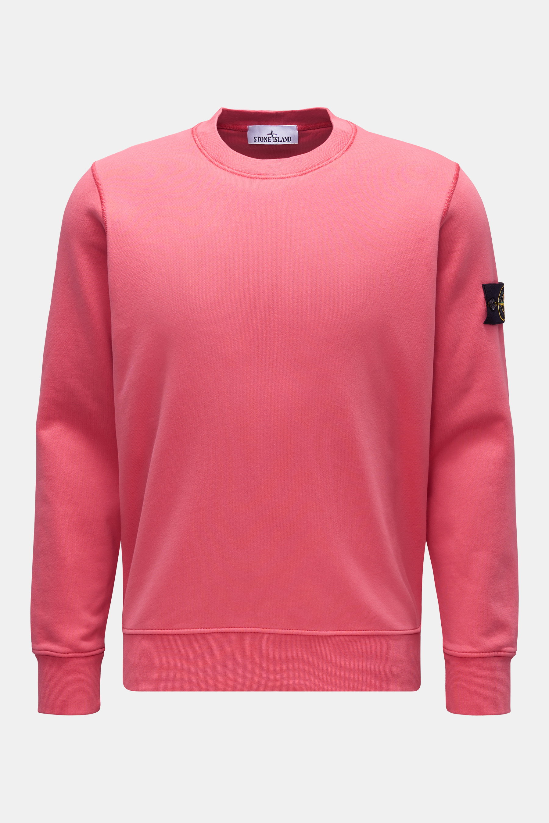 Stone Island Rundhals-Sweatshirt magenta
