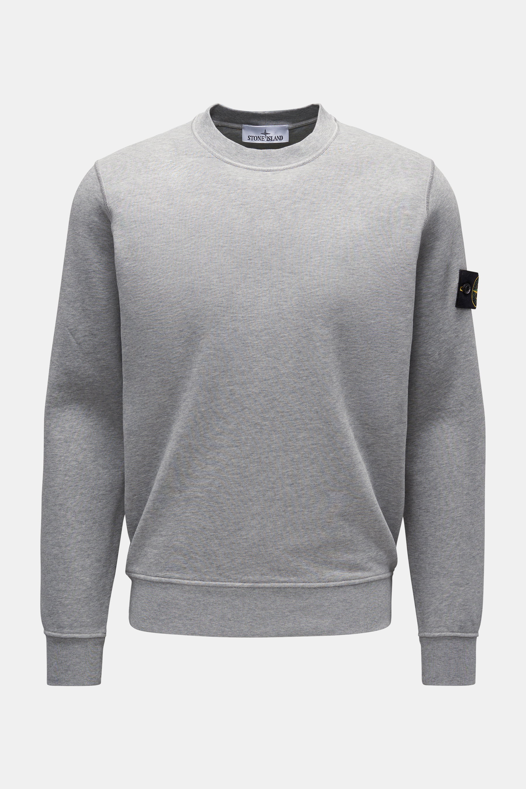 Stone Island Rundhals-Sweatshirt grau