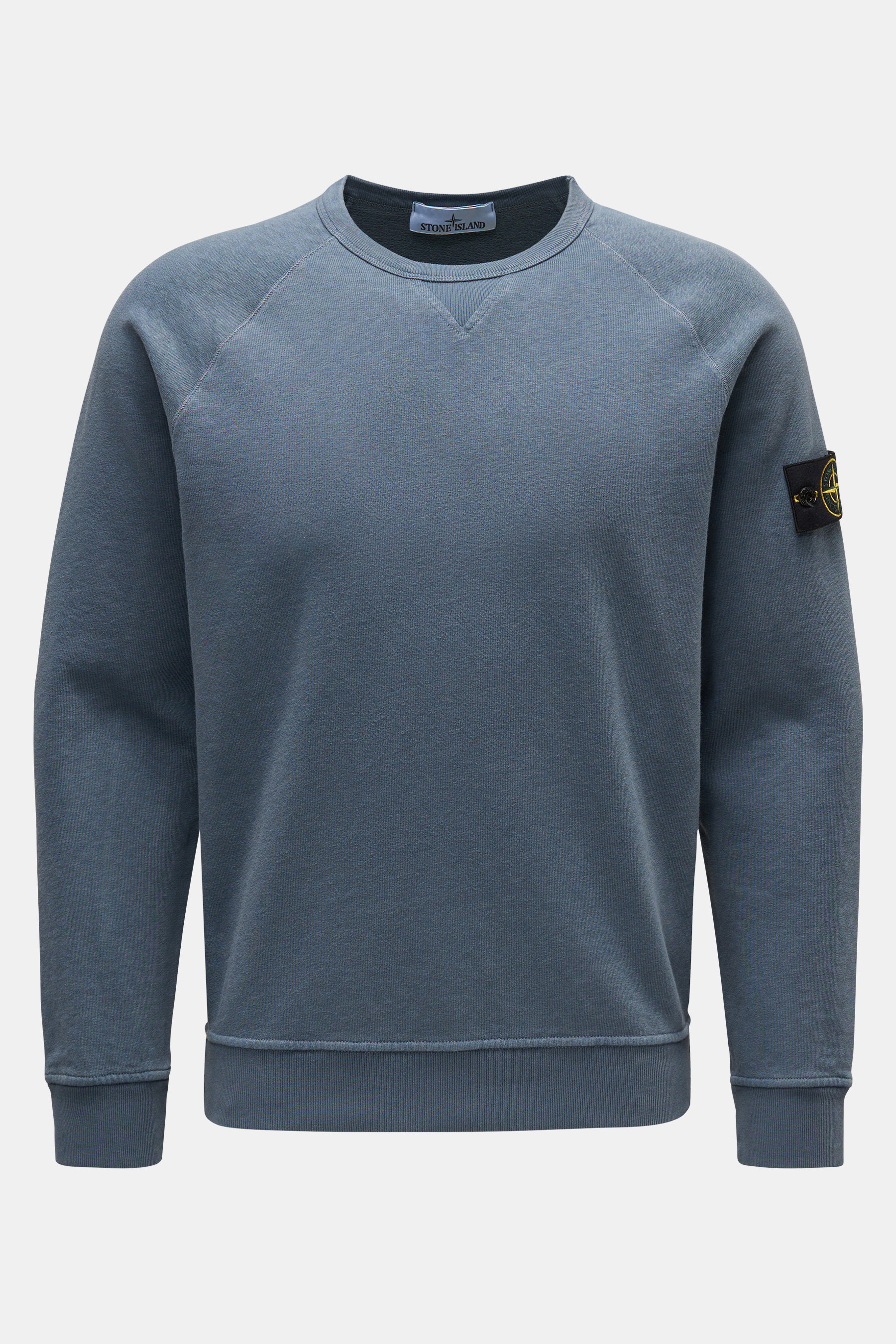 Stone Island Rundhals-Sweatshirt graublau
