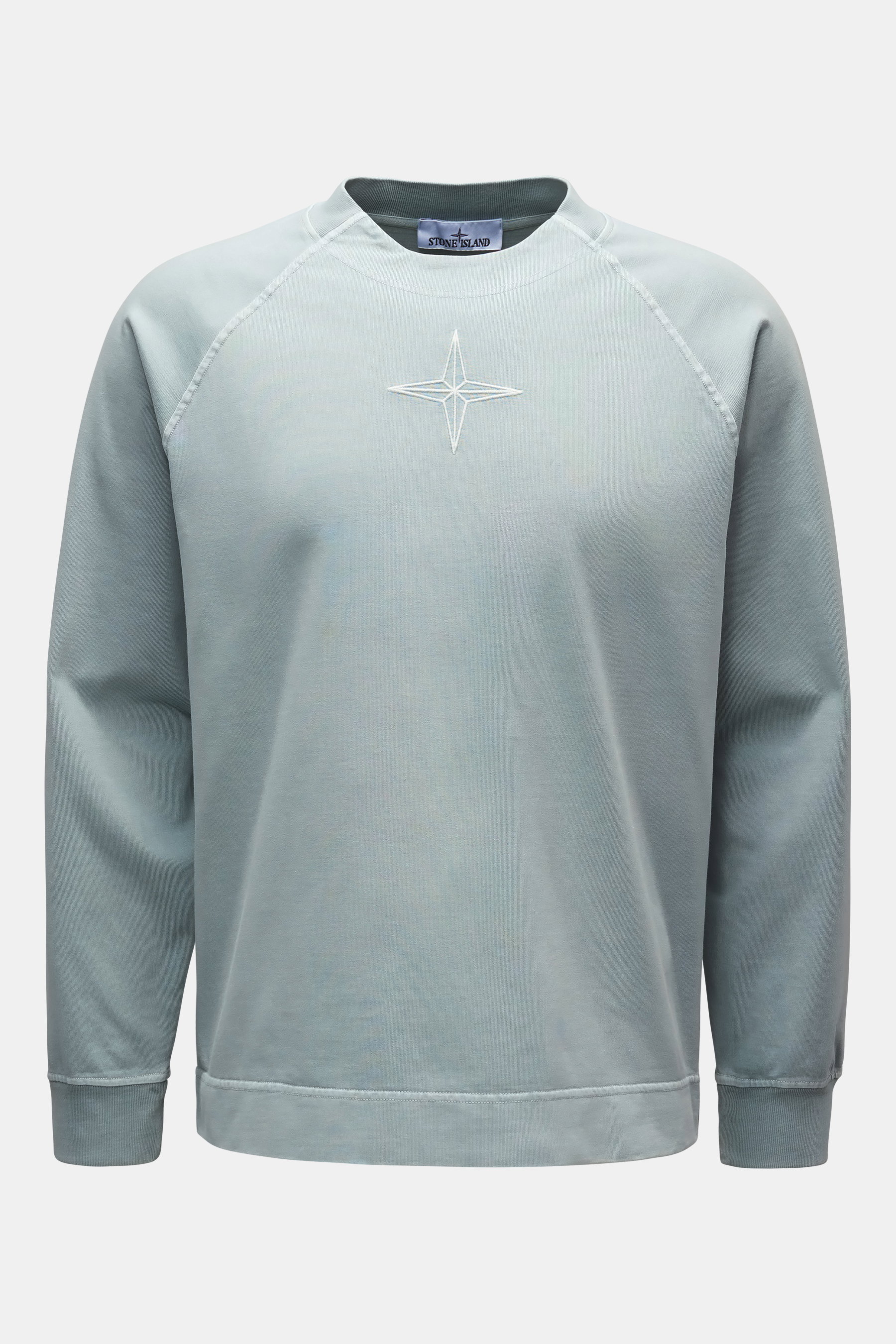 Stone Island Rundhals-Sweatshirt rauchblau