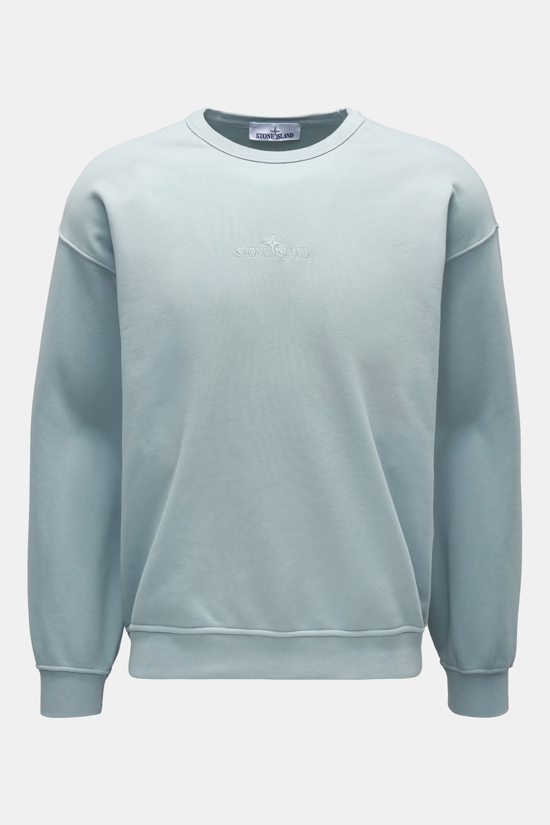 Stone Island Rundhals-Sweatshirt mintgrün