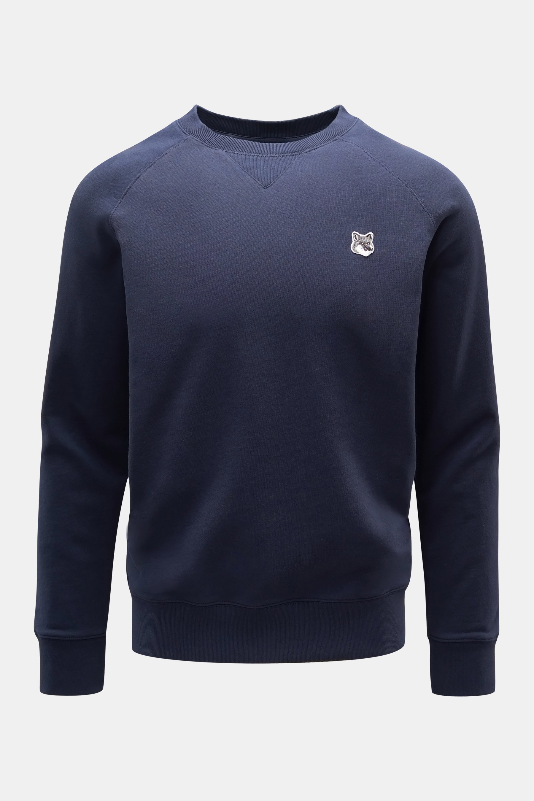 Maison Kitsuné Rundhals-Sweatshirt navy