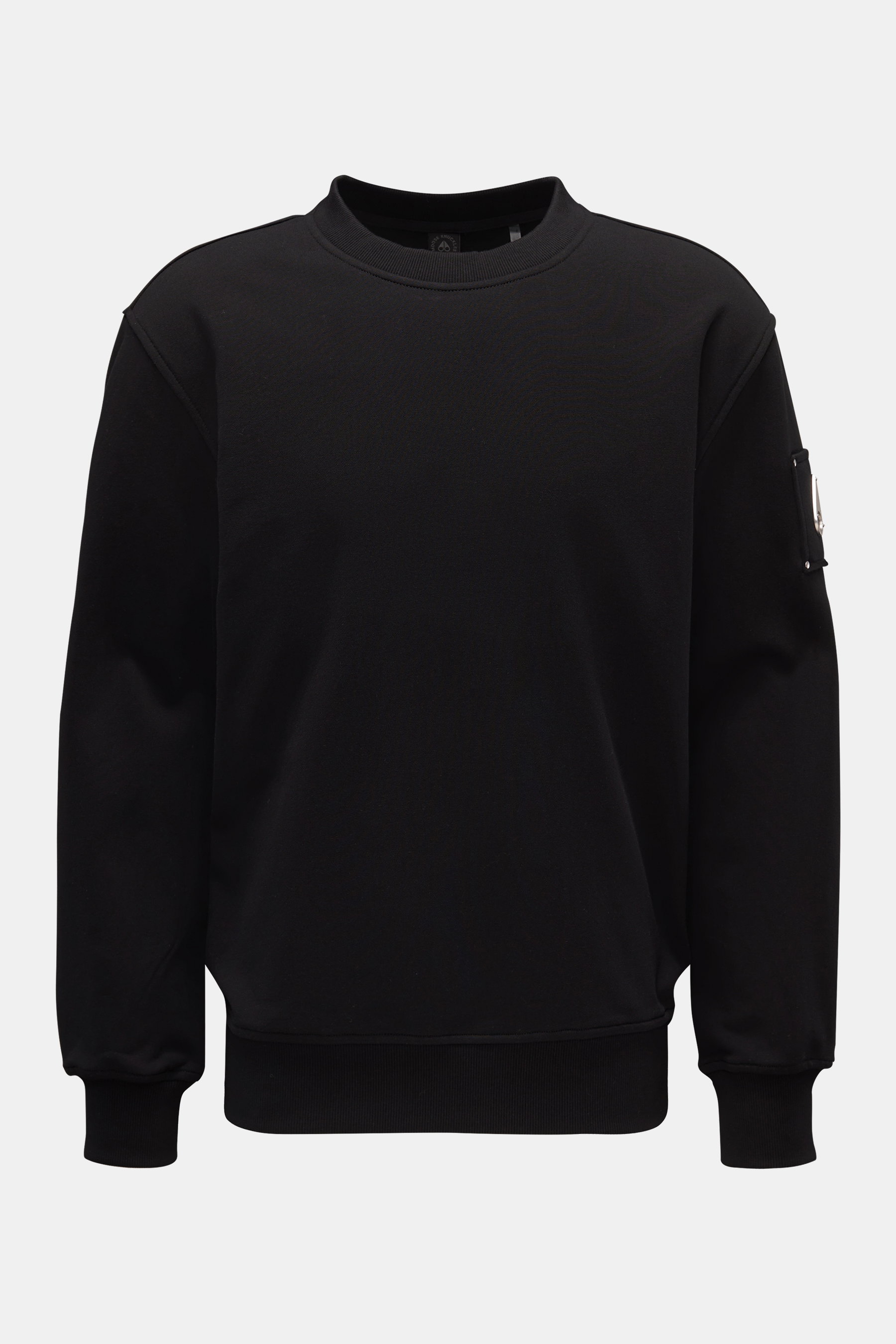 Moose Knuckles Crew neck sweatshirt 'Hartsfield Crew' black