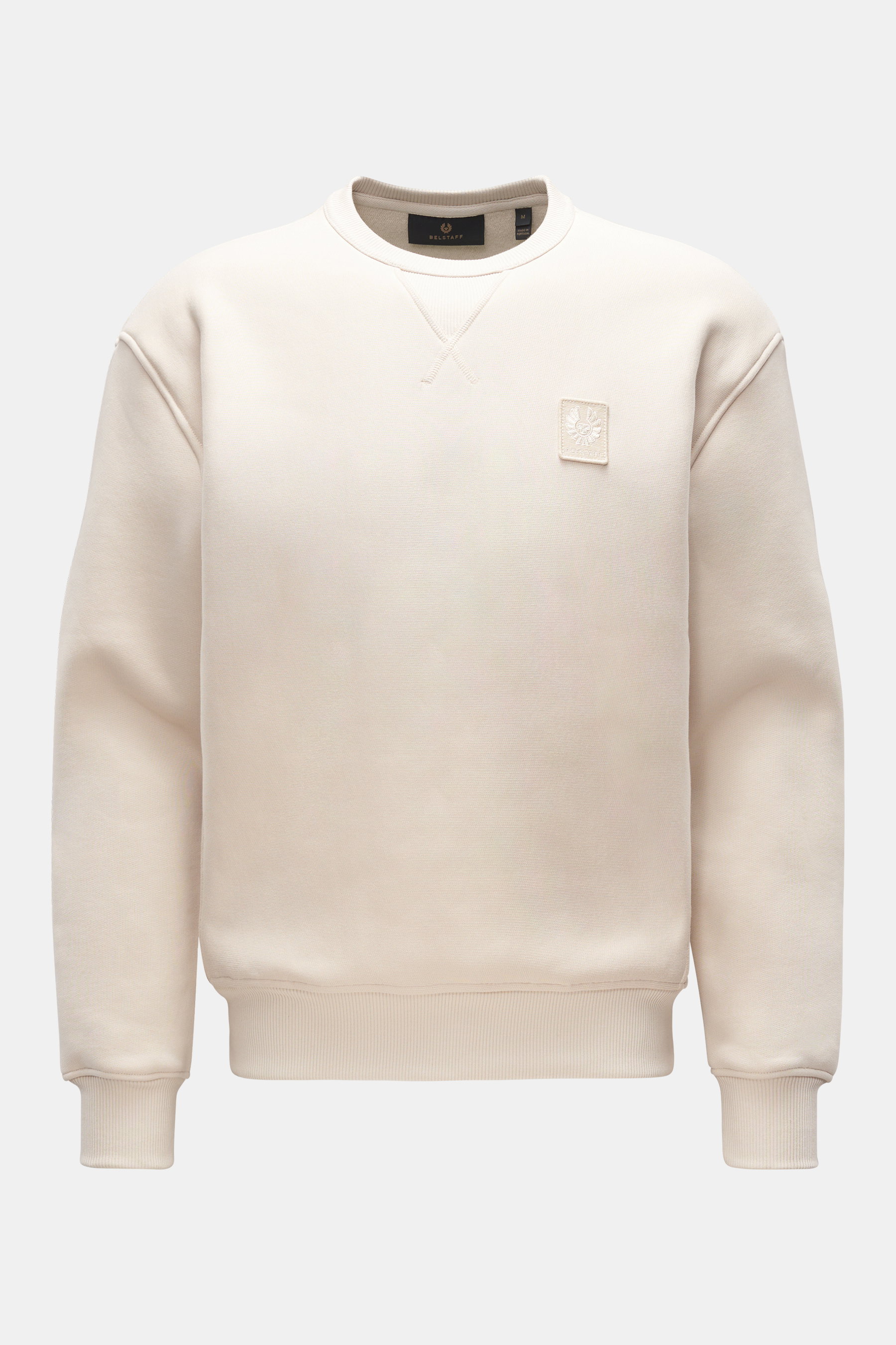 Belstaff Rundhals-Sweatshirt 'Hockley' creme