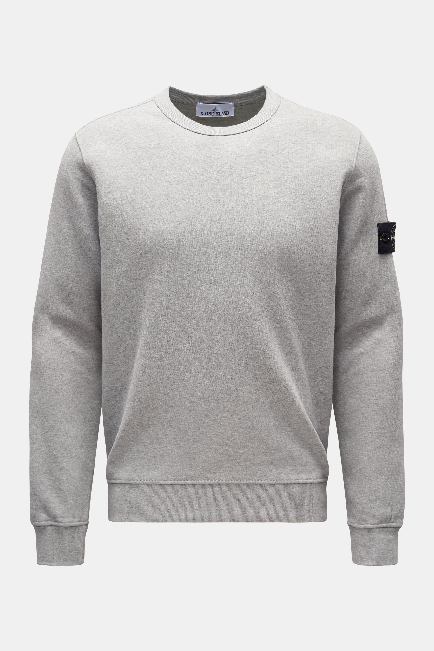 Stone Island Rundhals-Sweatshirt grau