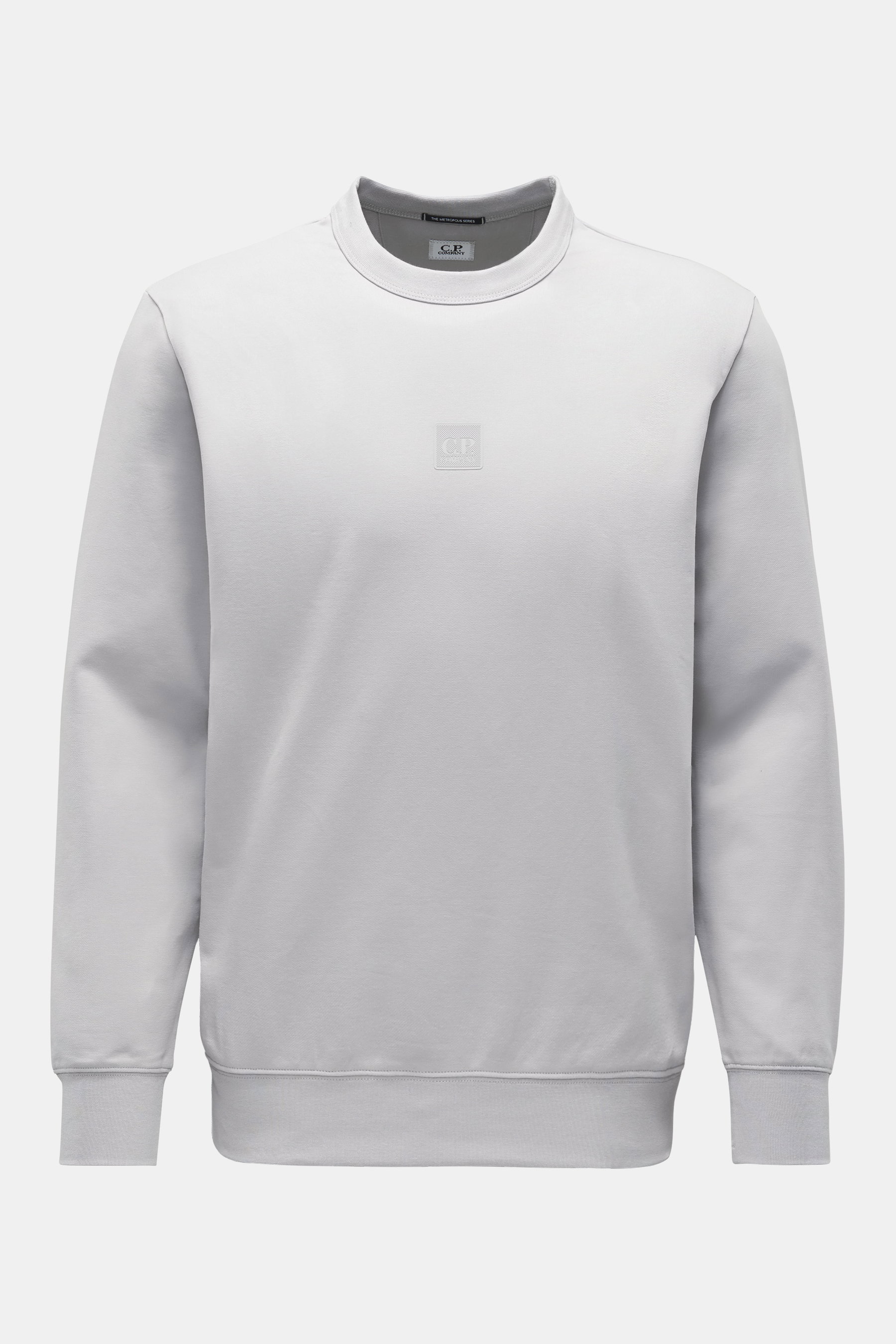C.P. Company Rundhals-Sweatshirt hellgrau