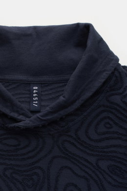 04651/ A trip in a bag Sweatshirt 'Seamap Turtle' navy