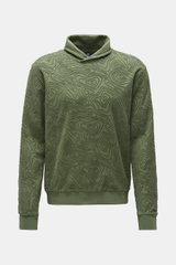 04651/ A trip in a bag Sweatshirt 'Seamap Turtle' grün