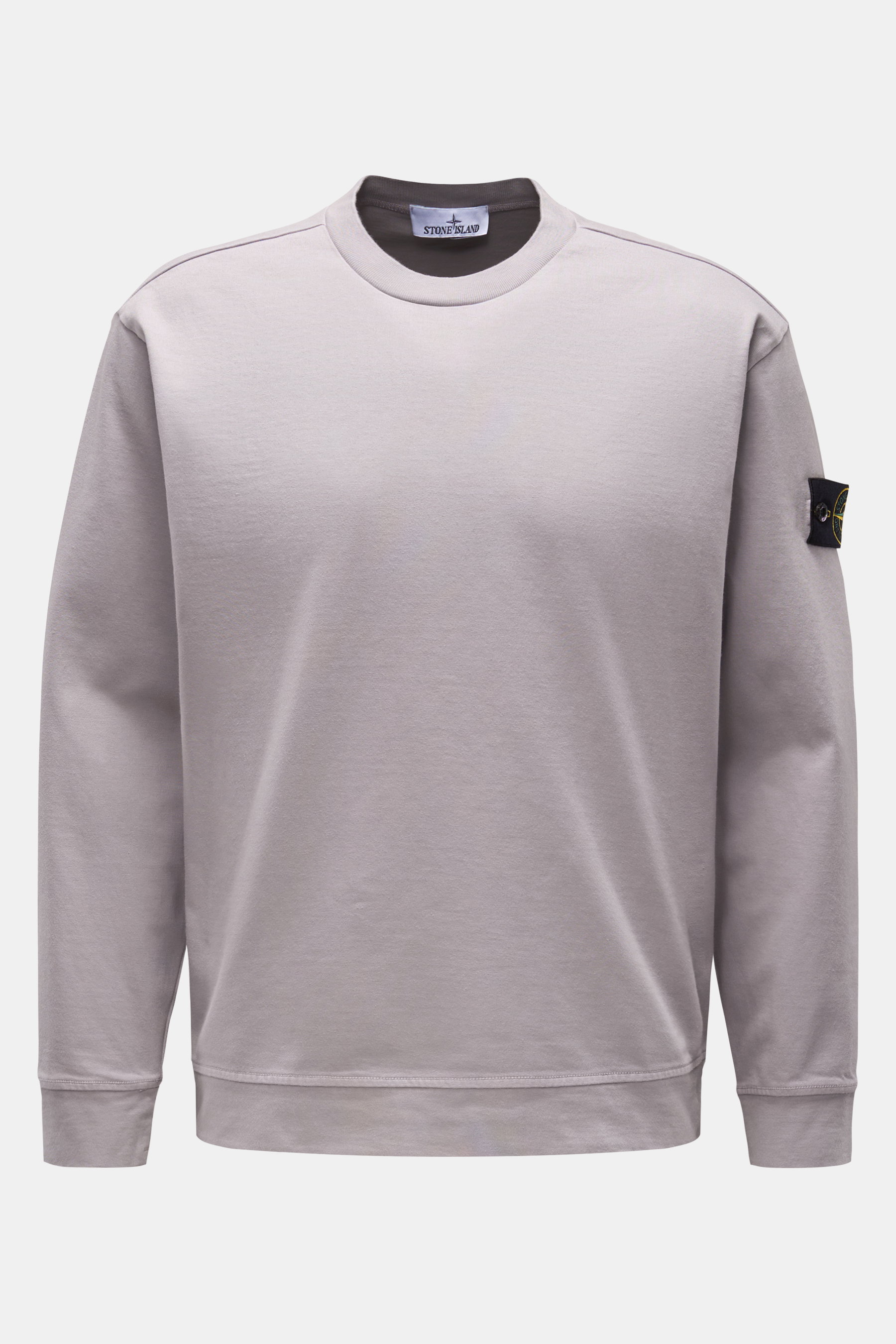 Stone Island Rundhals-Sweatshirt graubraun