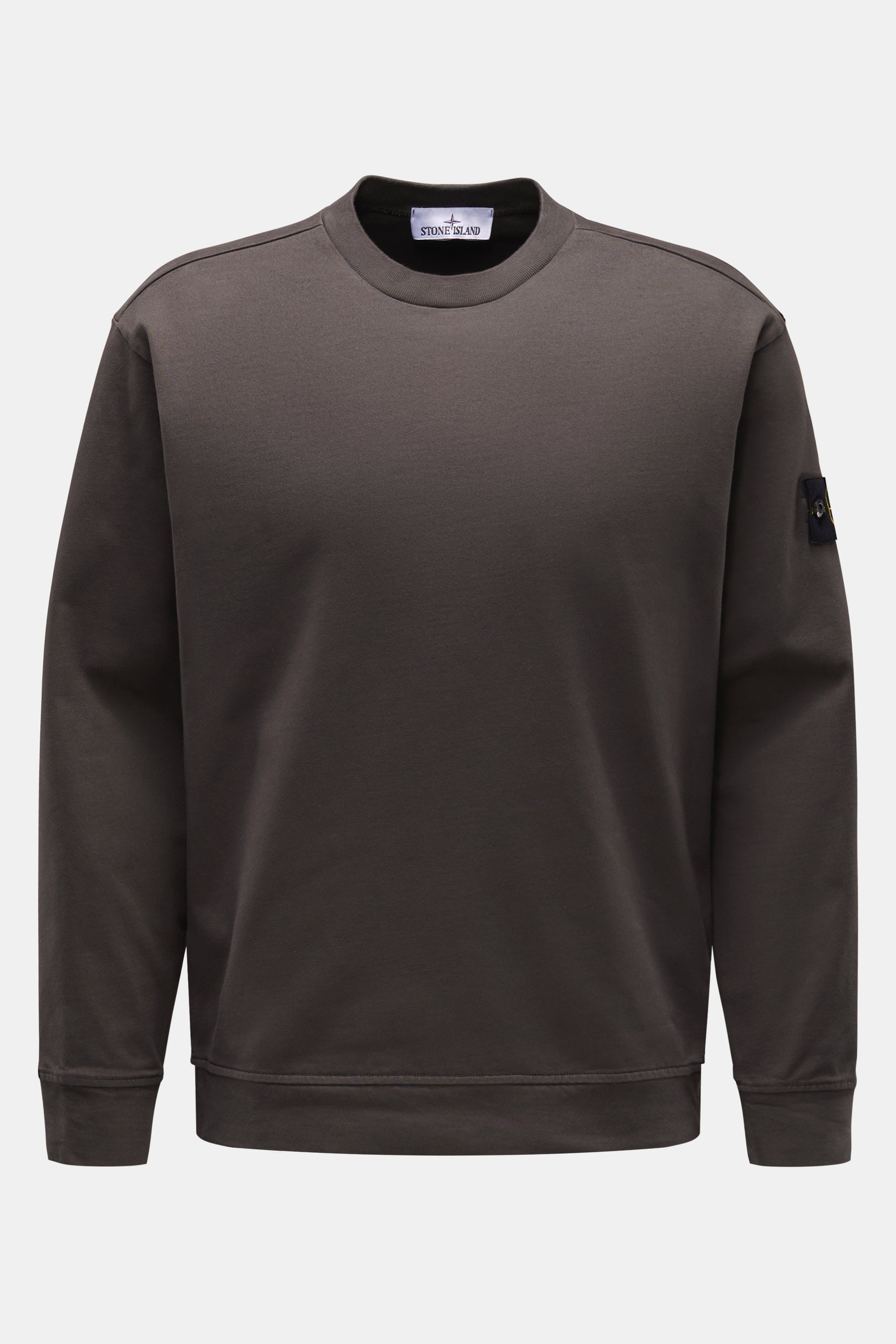 Stone Island Rundhals-Sweatshirt dunkelgrau