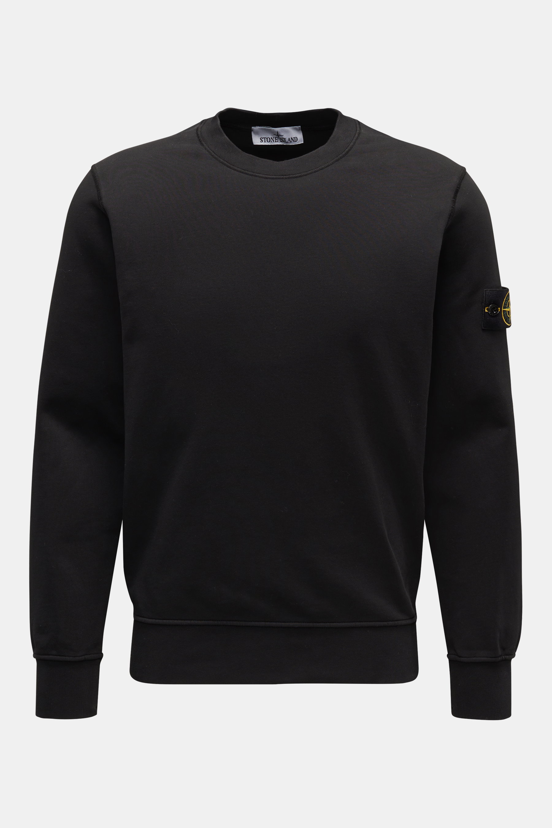 Stone Island Rundhals-Sweatshirt schwarz