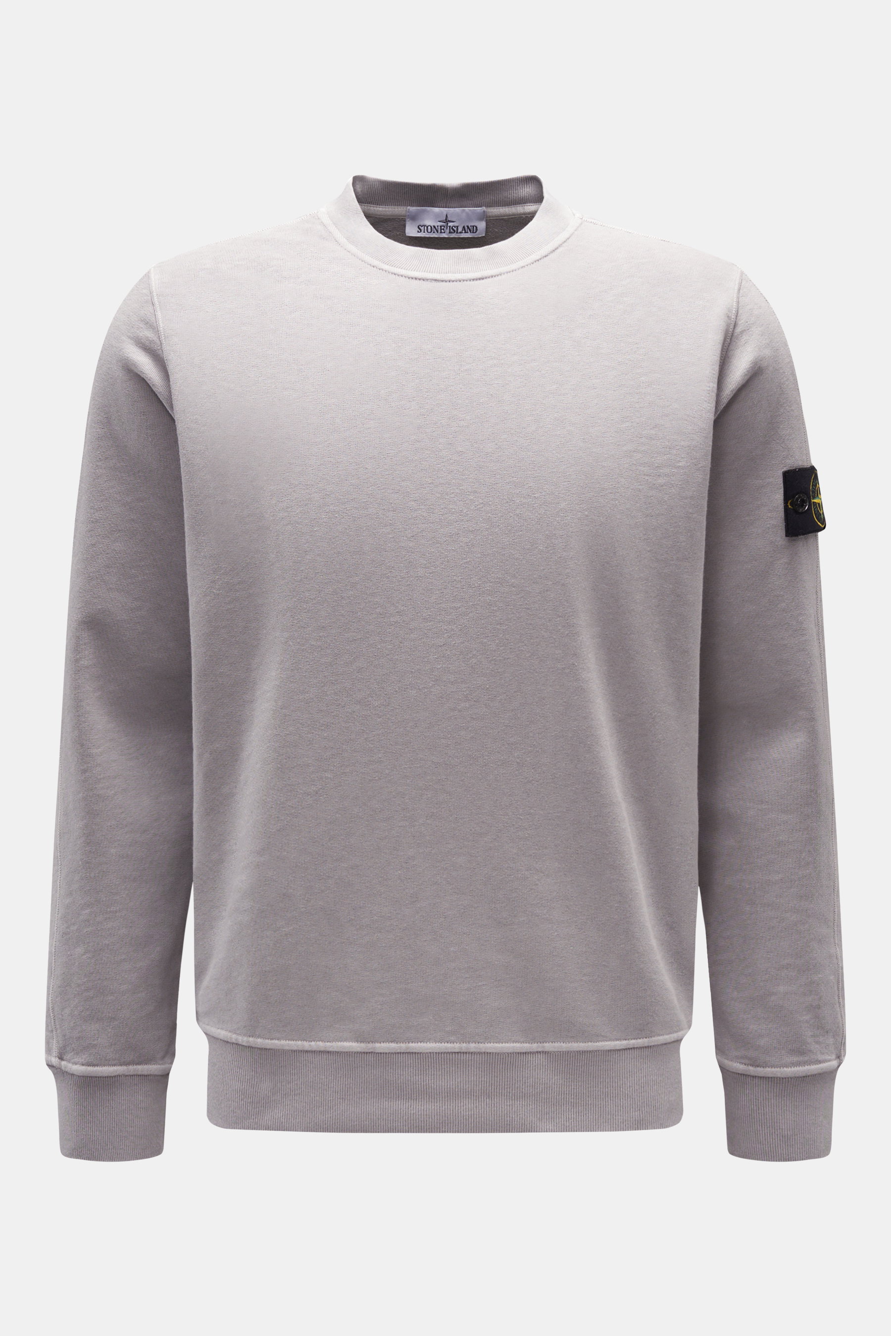 Stone Island Rundhals-Sweatshirt grau