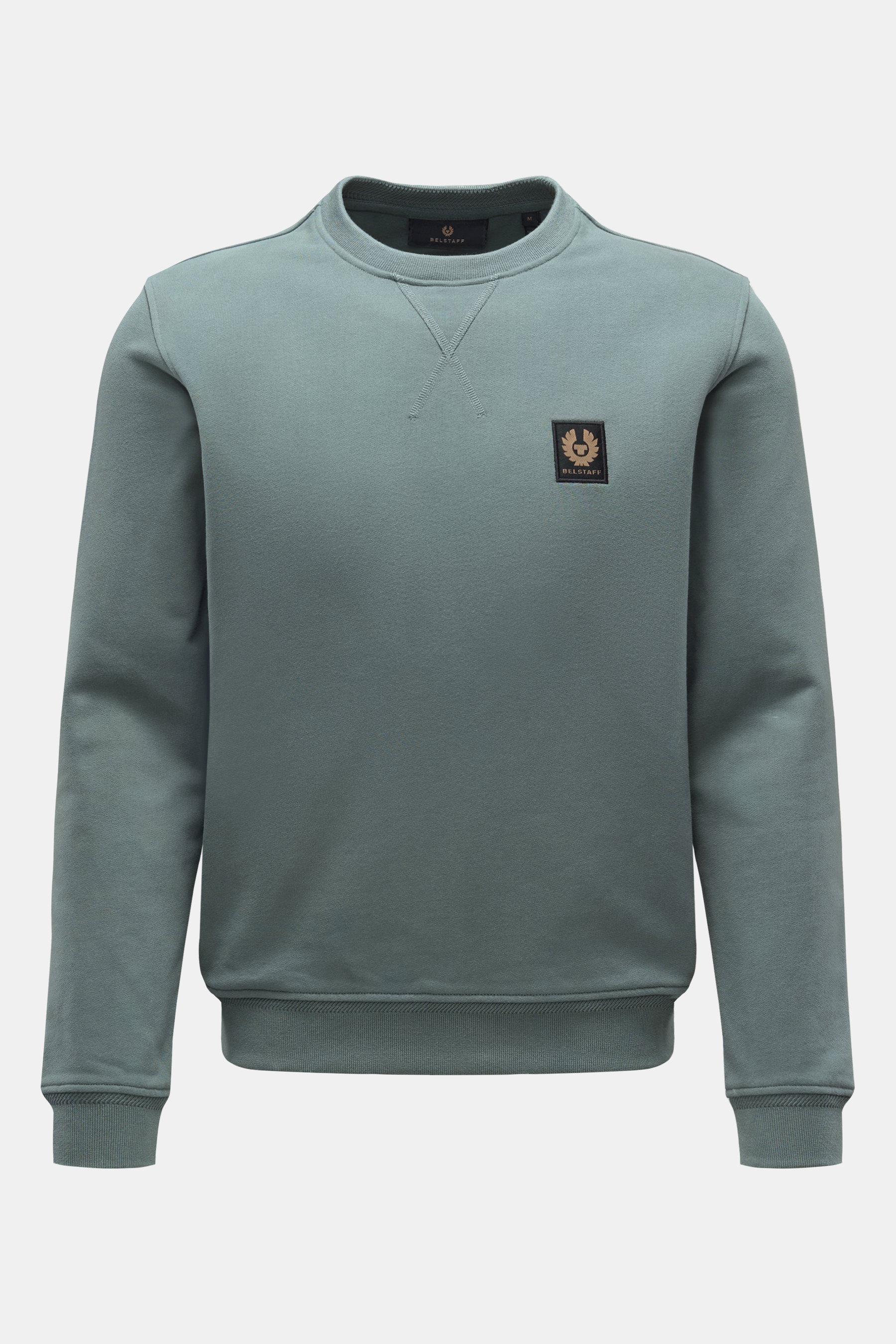 Belstaff Rundhals-Sweatshirt graugrün