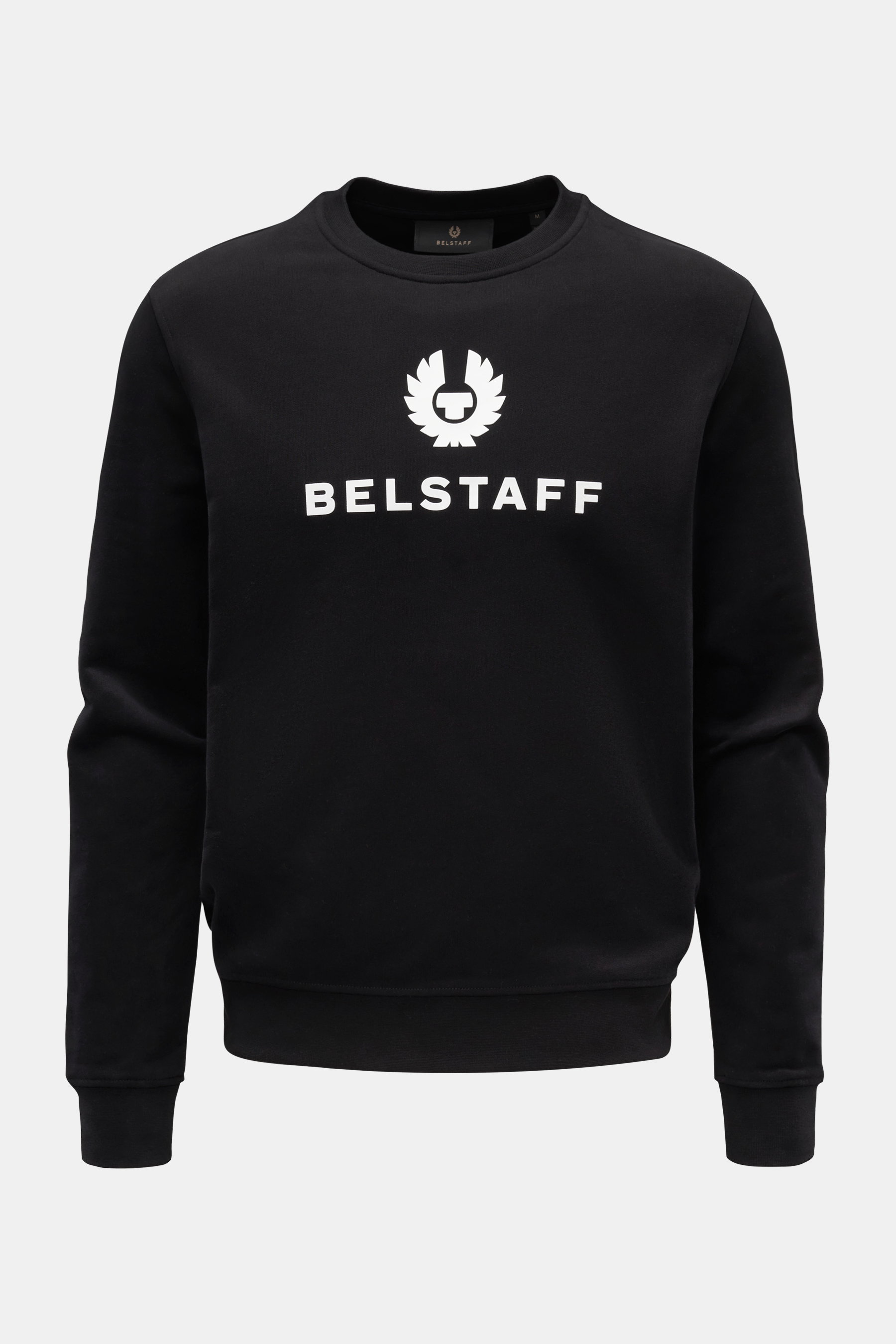 Belstaff Rundhals-Sweatshirt 'Signature' schwarz