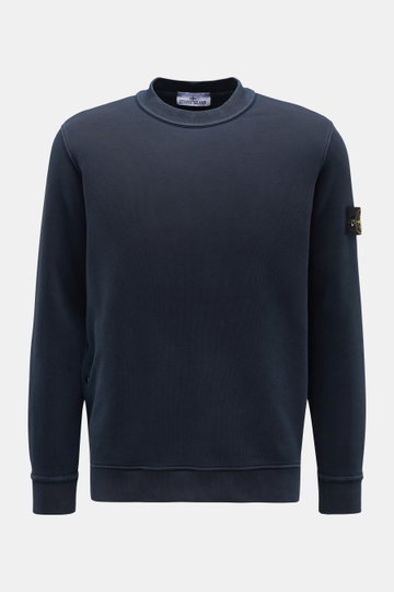 Stone Island Rundhals-Sweatshirt navy