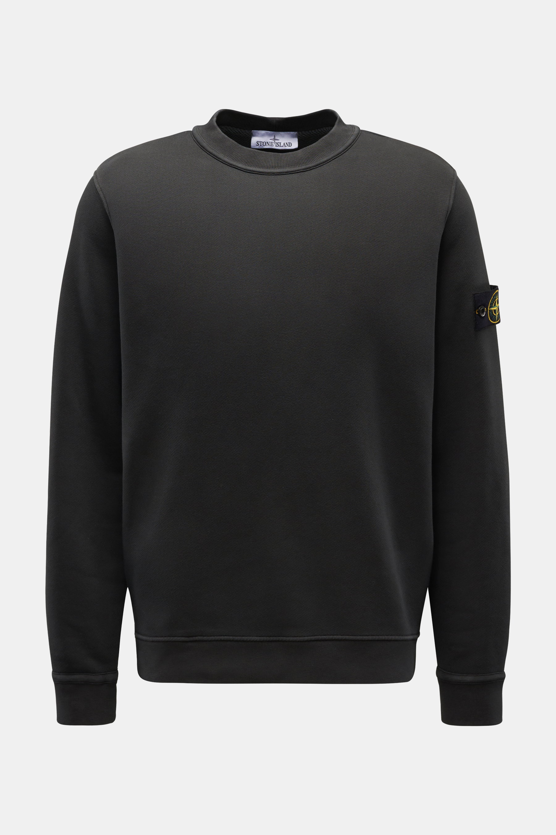 Stone Island Rundhals-Sweatshirt anthrazit
