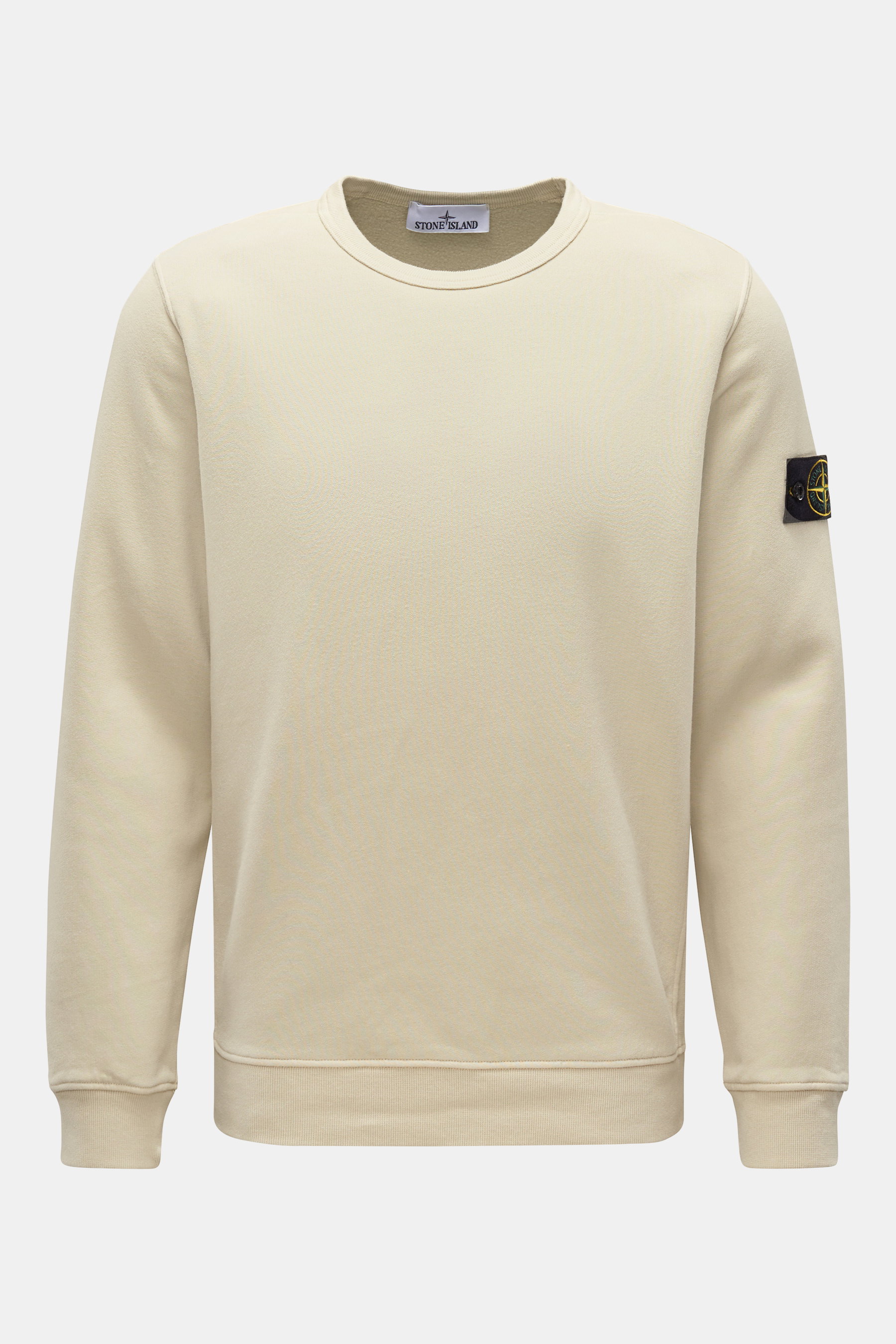 Stone Island Rundhals-Sweatshirt beige