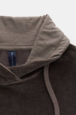 04651/ A trip in a bag Nicki-Pullover 'Nicki Turtle' dunkelbraun