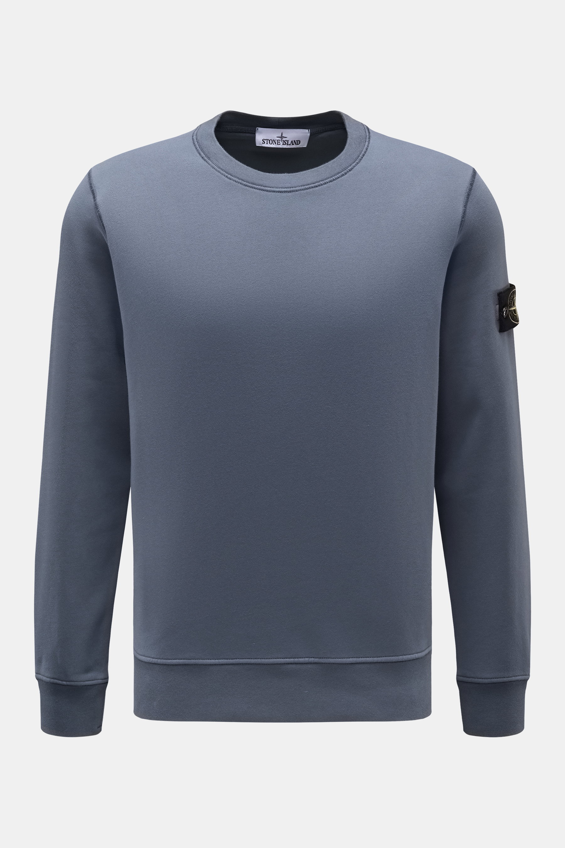 Stone Island Rundhals-Sweatshirt rauchblau