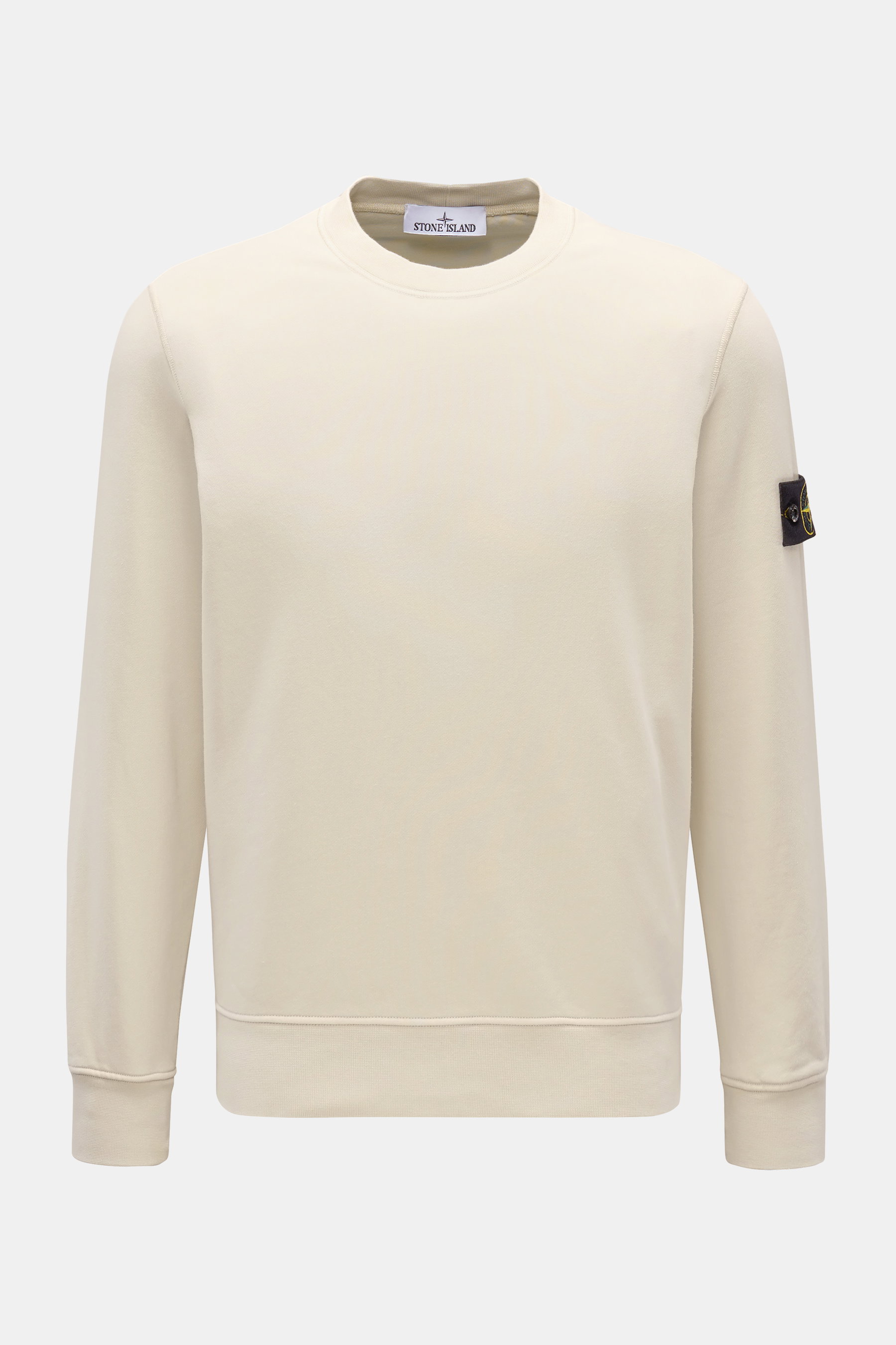Stone Island Rundhals-Sweatshirt sand