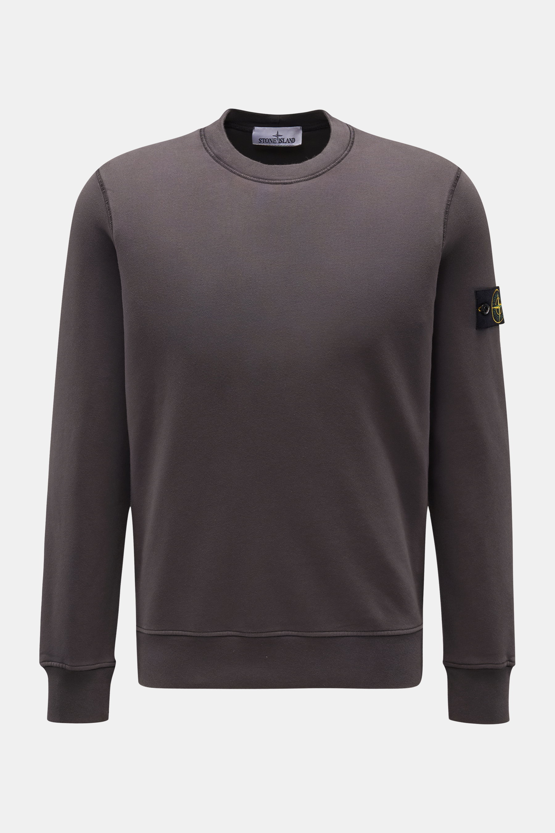Stone Island Rundhals-Sweatshirt dunkelgrau