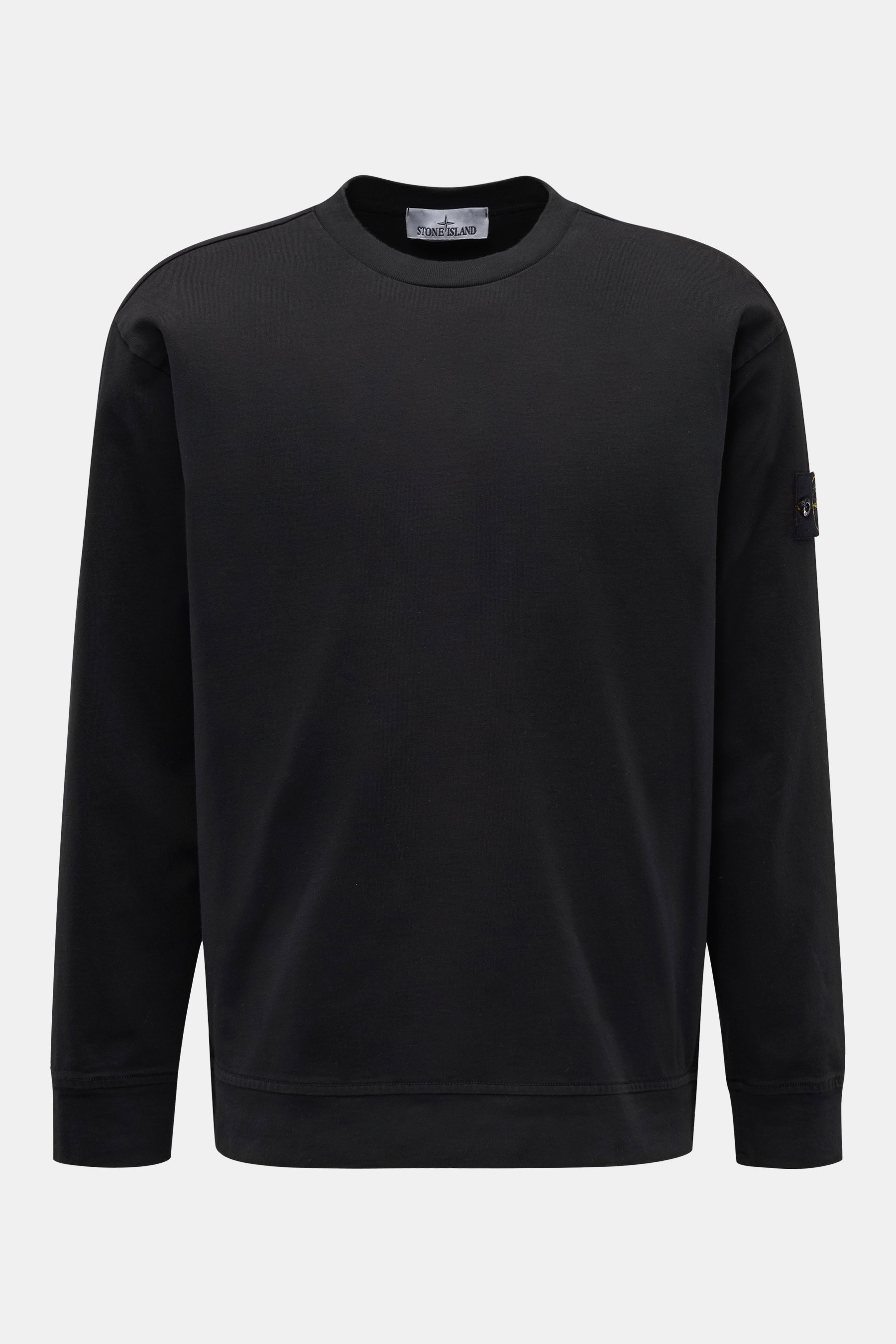 Stone Island Rundhals-Sweatshirt schwarz