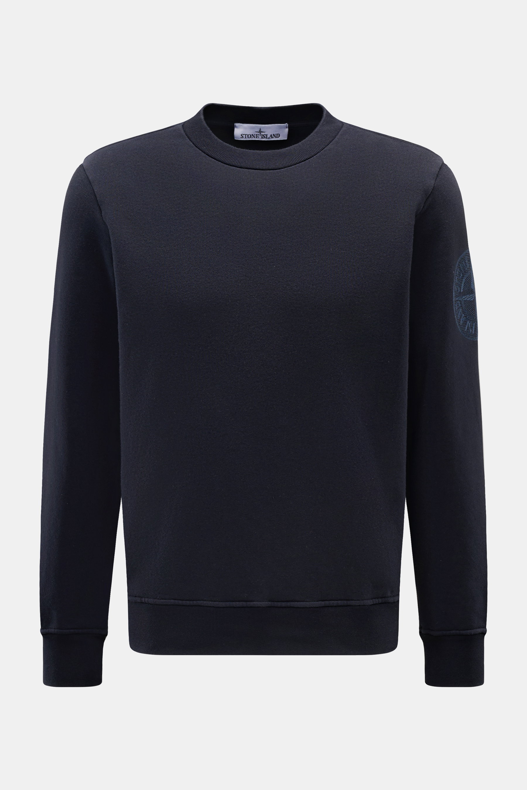 Stone Island Rundhals-Sweatshirt navy