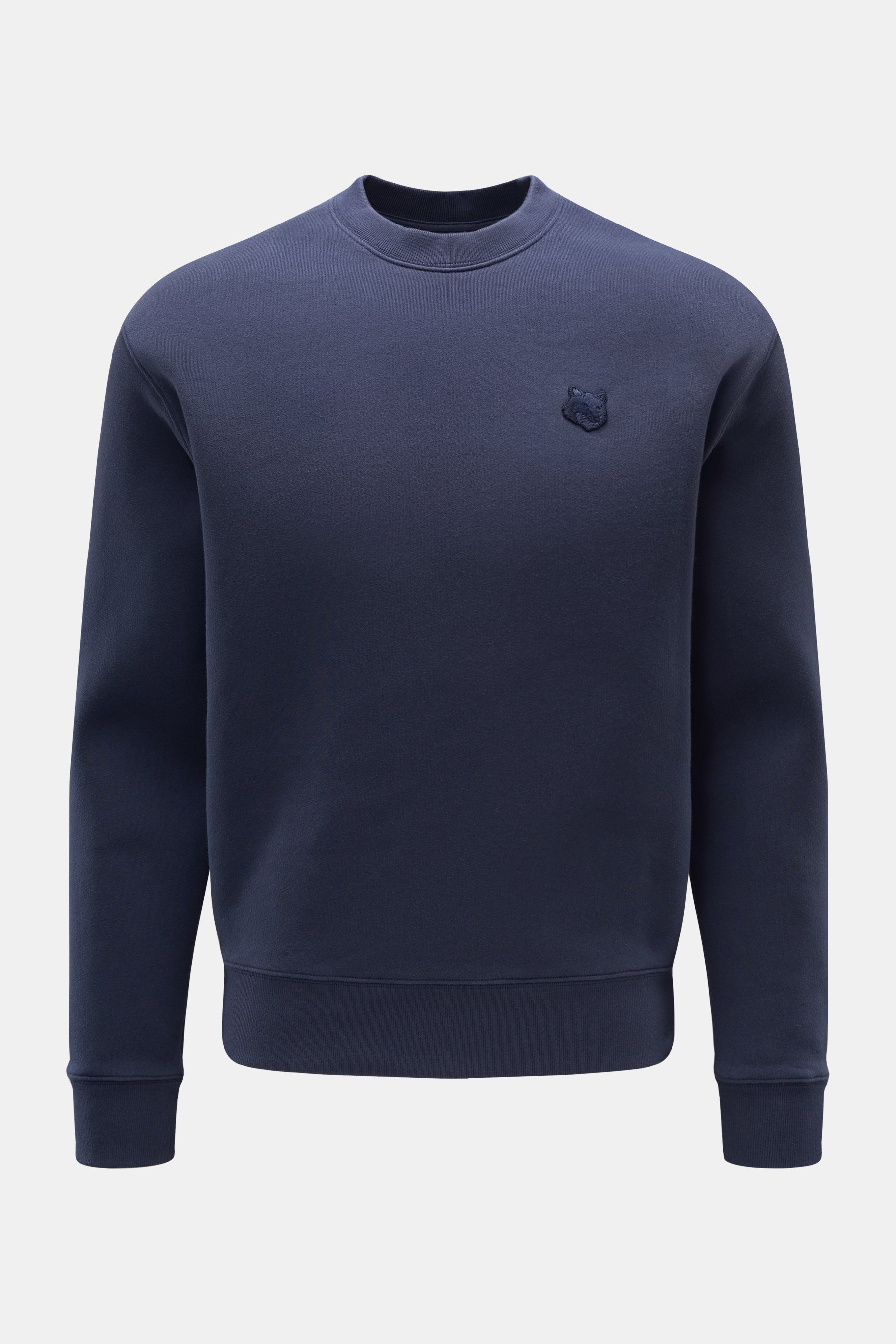 Maison Kitsuné Rundhals-Sweatshirt 'Bold Fox' navy