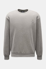 A.P.C. Rundhals-Sweatshirt 'James' grau meliert