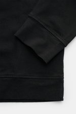 Close-up of Stone Island Long sleeve black showing ribbed cuff and hem from above, highlighting heavy cotton jersey fabric.

<p>With this crew neck long sleeve in heavy cotton jersey with compass badge on the sleeve, STONE ISLAND brings us a comfortable b