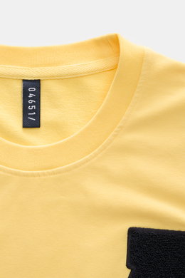 04651/ A trip in a bag Sweatshirt 'College Crew' gelb