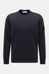 Alt tag (125 characters max):
Front view of Stone Island Rundhals-Sweatshirt 'Basic Sweat' navy, pure cotton, compass badge on sleeve, soft feel, regular fit

Additional description:
<p>Zeitloses Basic Piece: Das sportive Sweatshirt von STONE ISLAND wird 