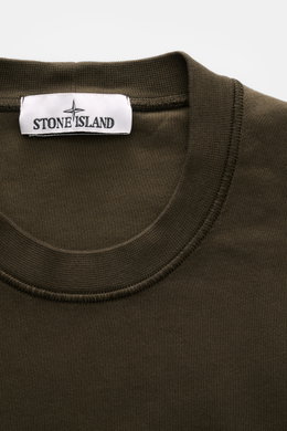Stone Island Crewneck Sweatshirt 'Basic Sweat' dark olive