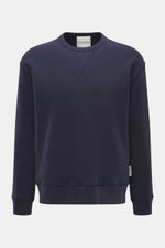 Frontansicht des Closed Sweatshirt navy, Sweat aus reiner Baumwolle, weicher Griff, Regular Fit, Rundhalsausschnitt, komfortable Rippbündchen.