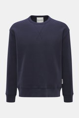 Frontansicht des Closed Sweatshirt navy, Sweat aus reiner Baumwolle, weicher Griff, Regular Fit, Rundhalsausschnitt, komfortable Rippbündchen.