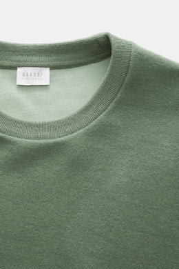 04651/ A trip in a bag Rundhals-Sweatshirt graugrün