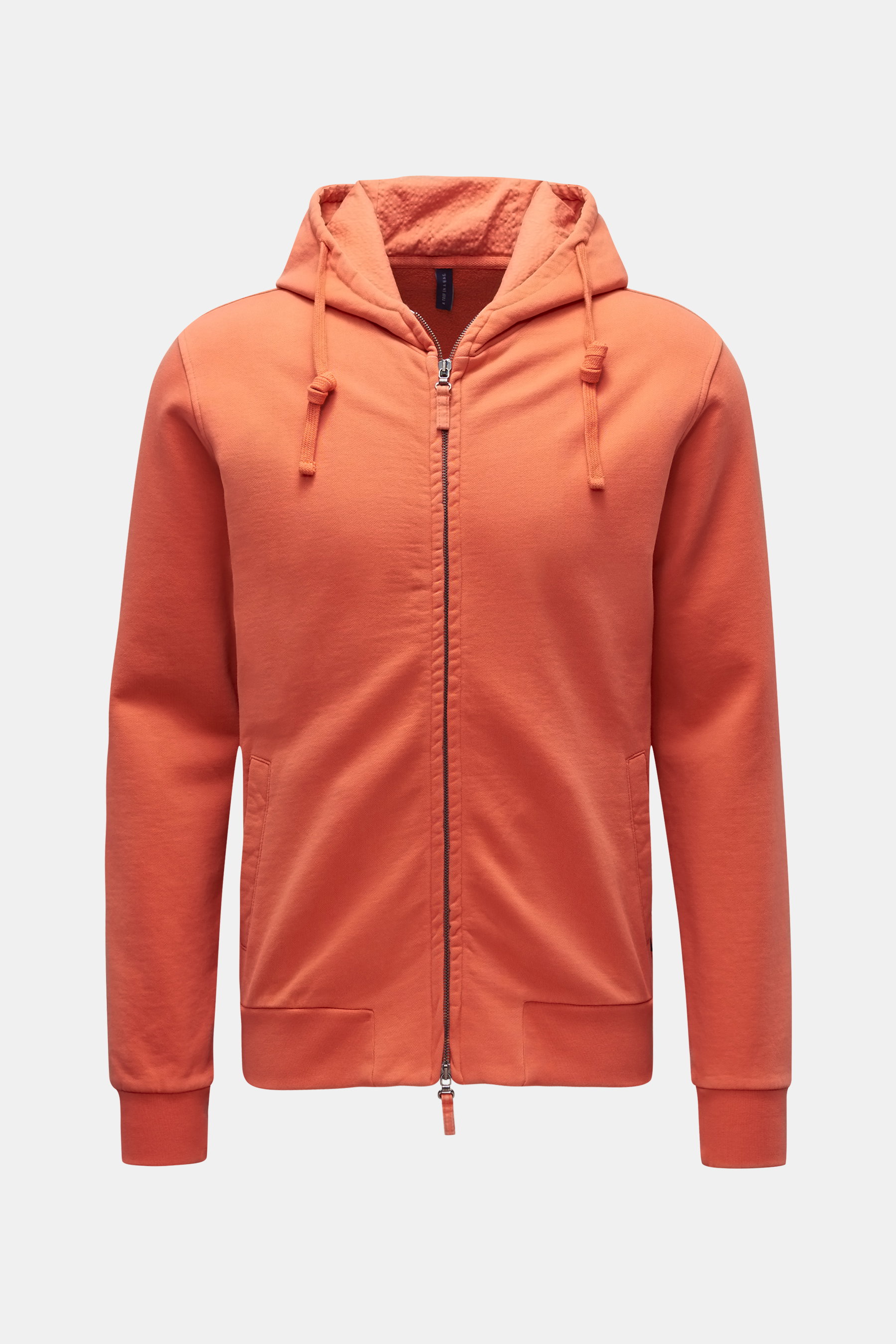 04651/ A trip in a bag Sweatjacke 'Full Zip Hoodie' orange