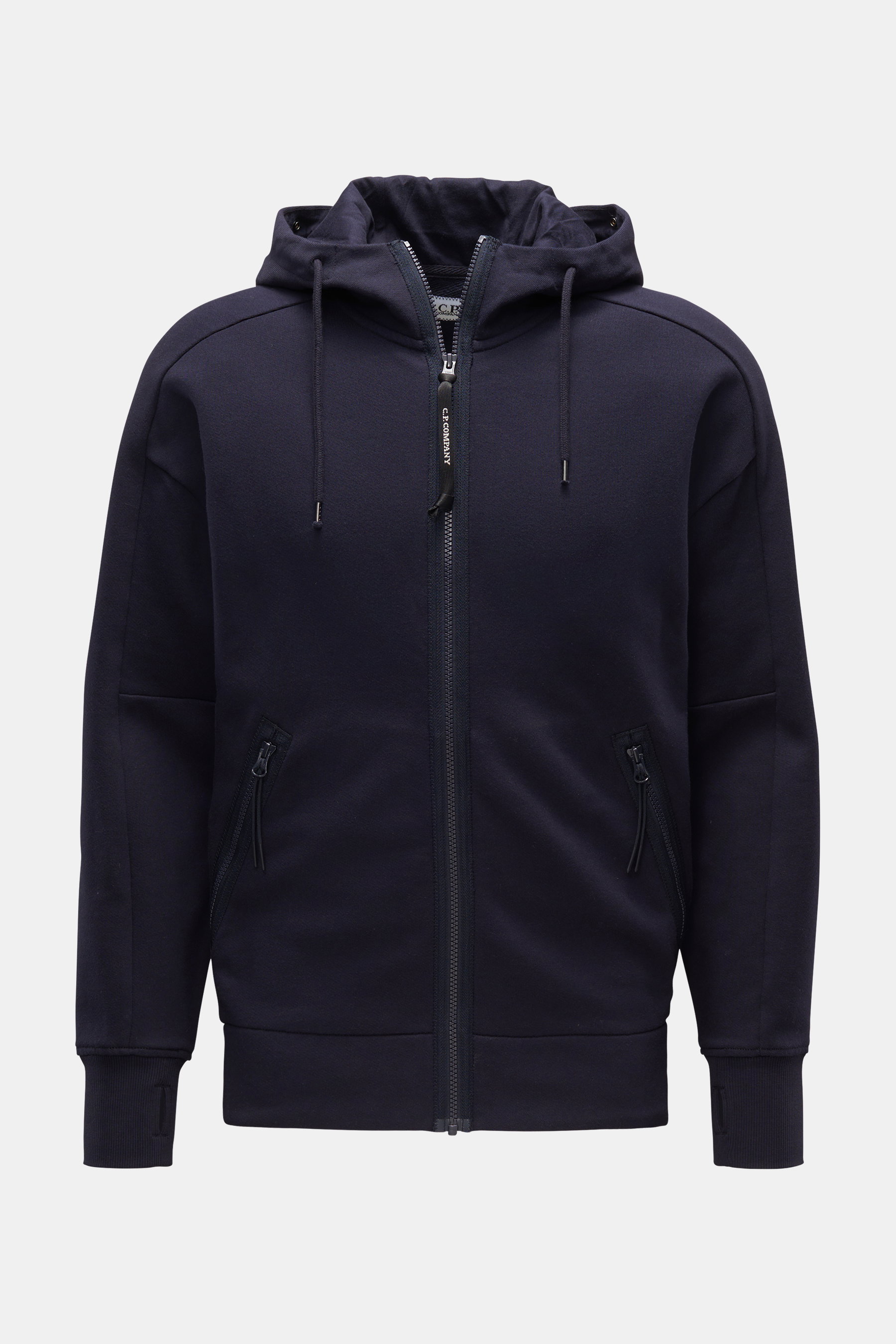 C.P. Company Sweatjacke 'Goggle Hoodie' navy