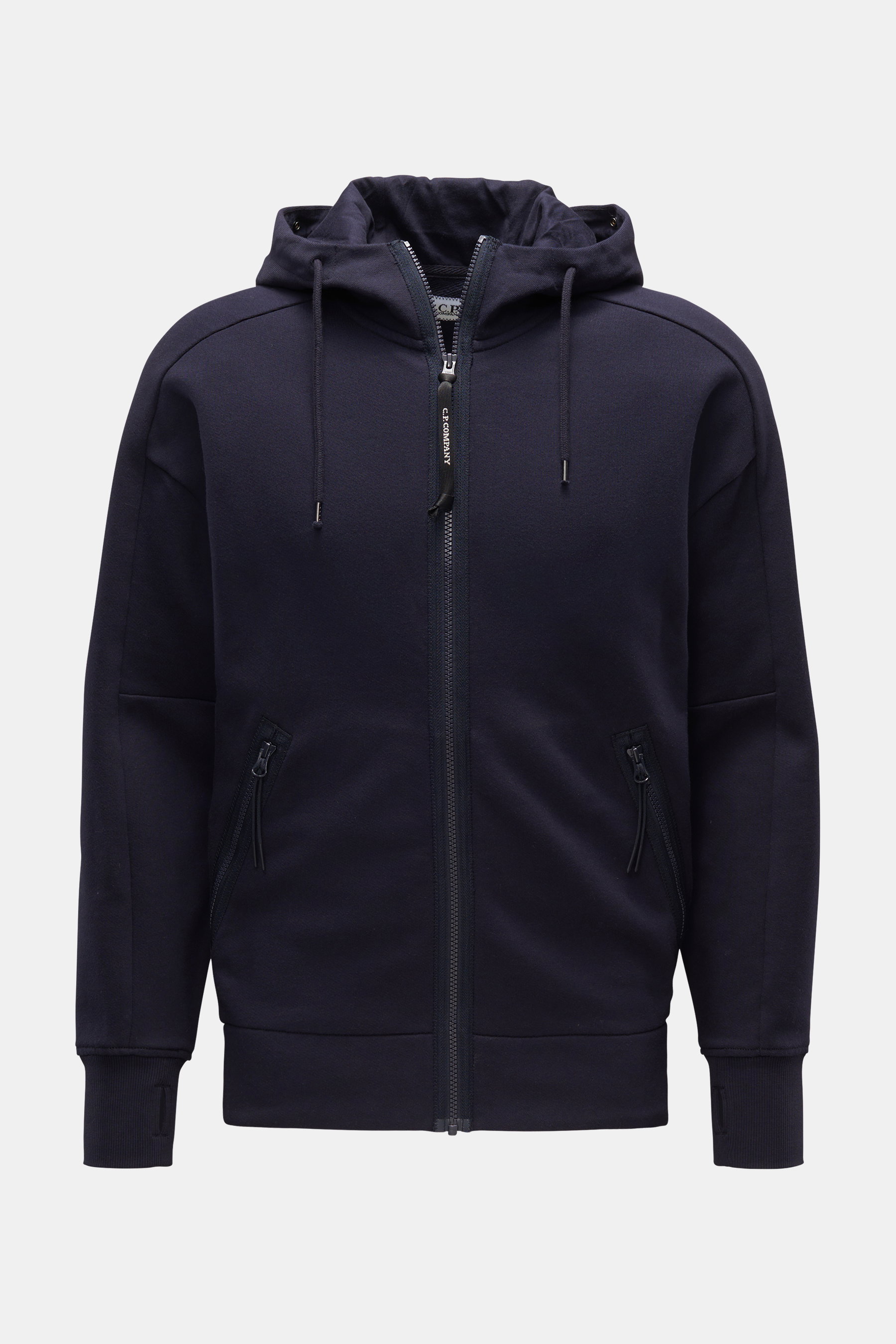 C.P. Company Sweatjacke 'Goggle Hoodie' navy