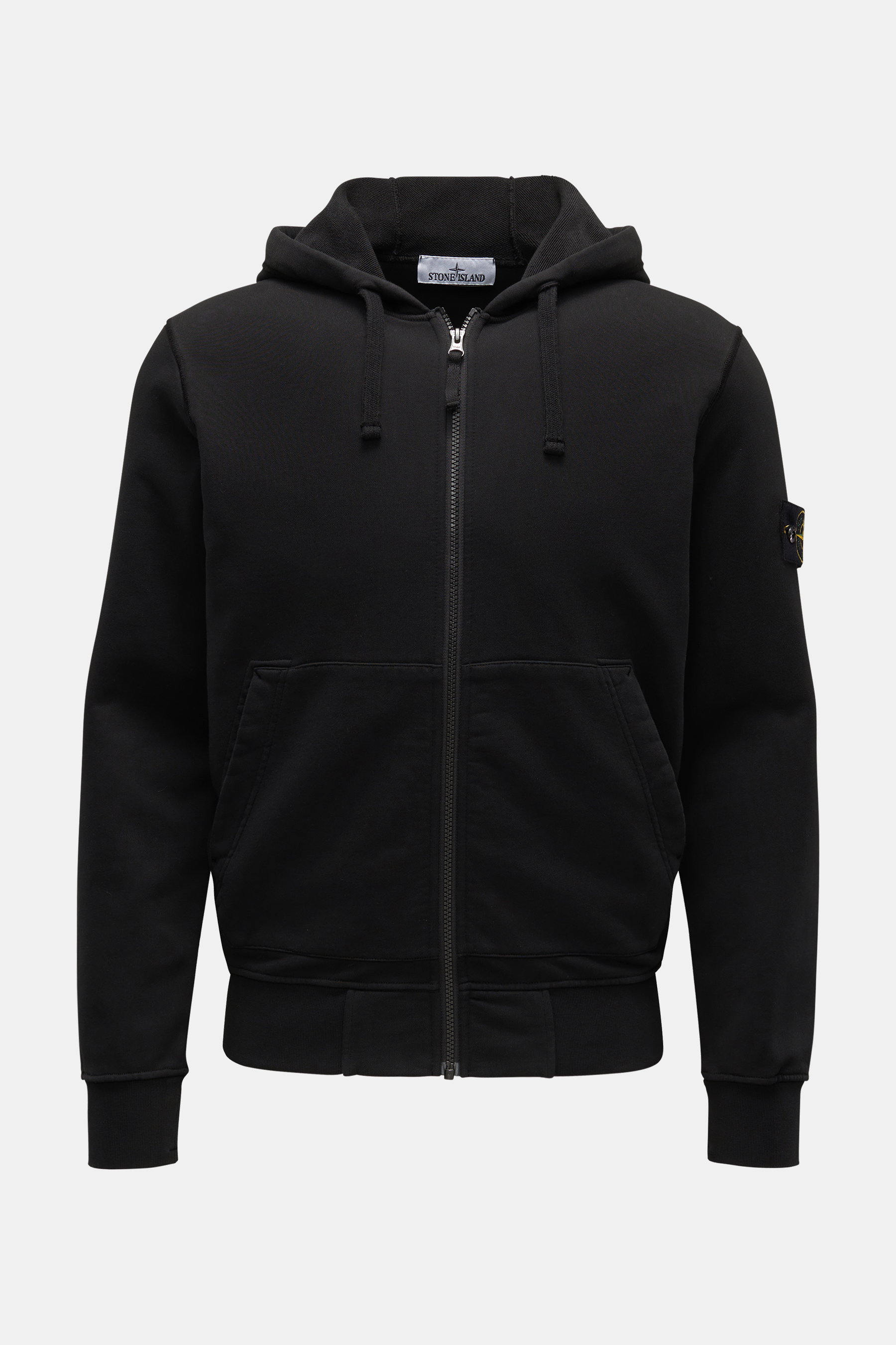 Stone Island Sweatjacke 'Felpa' schwarz