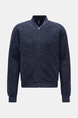 04651/ A trip in a bag Sweatjacke 'Seamap Bomber' navy