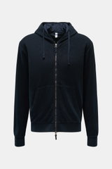 04651/ A trip in a bag Frottee-Sweatjacke 'Terry Zip' navy