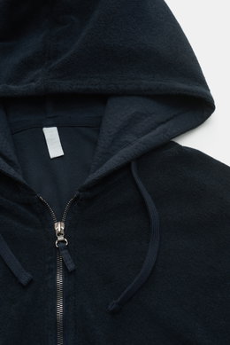 04651/ A trip in a bag Frottee-Sweatjacke 'Terry Zip' navy