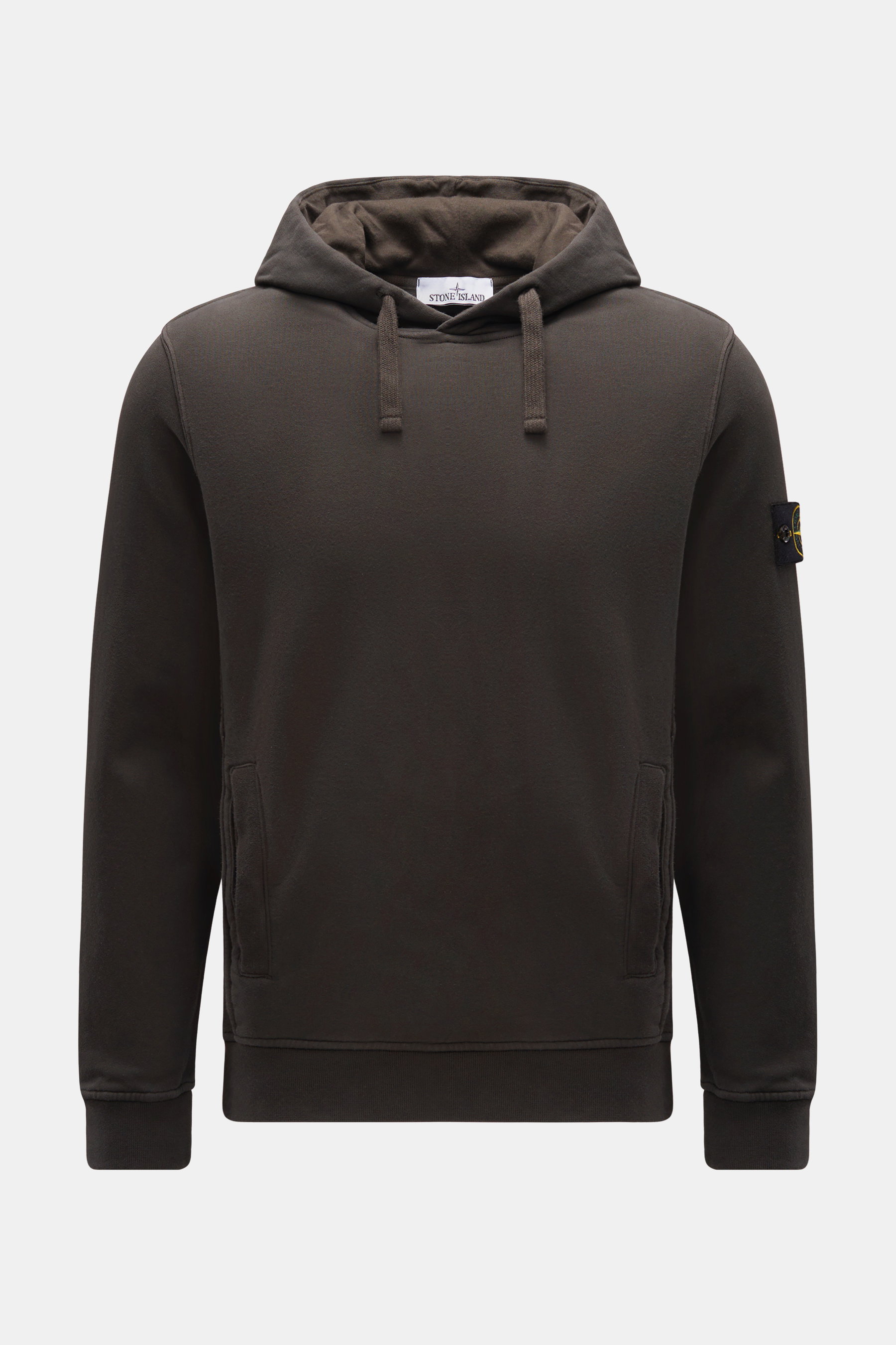 Stone Island Hooded jumper 'Felpa' dark grey