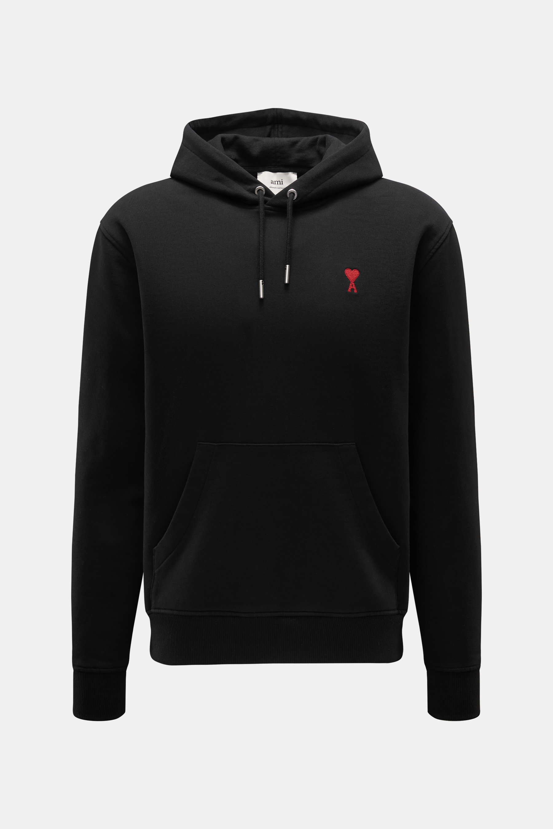 Ami Paris Kapuzenpullover schwarz