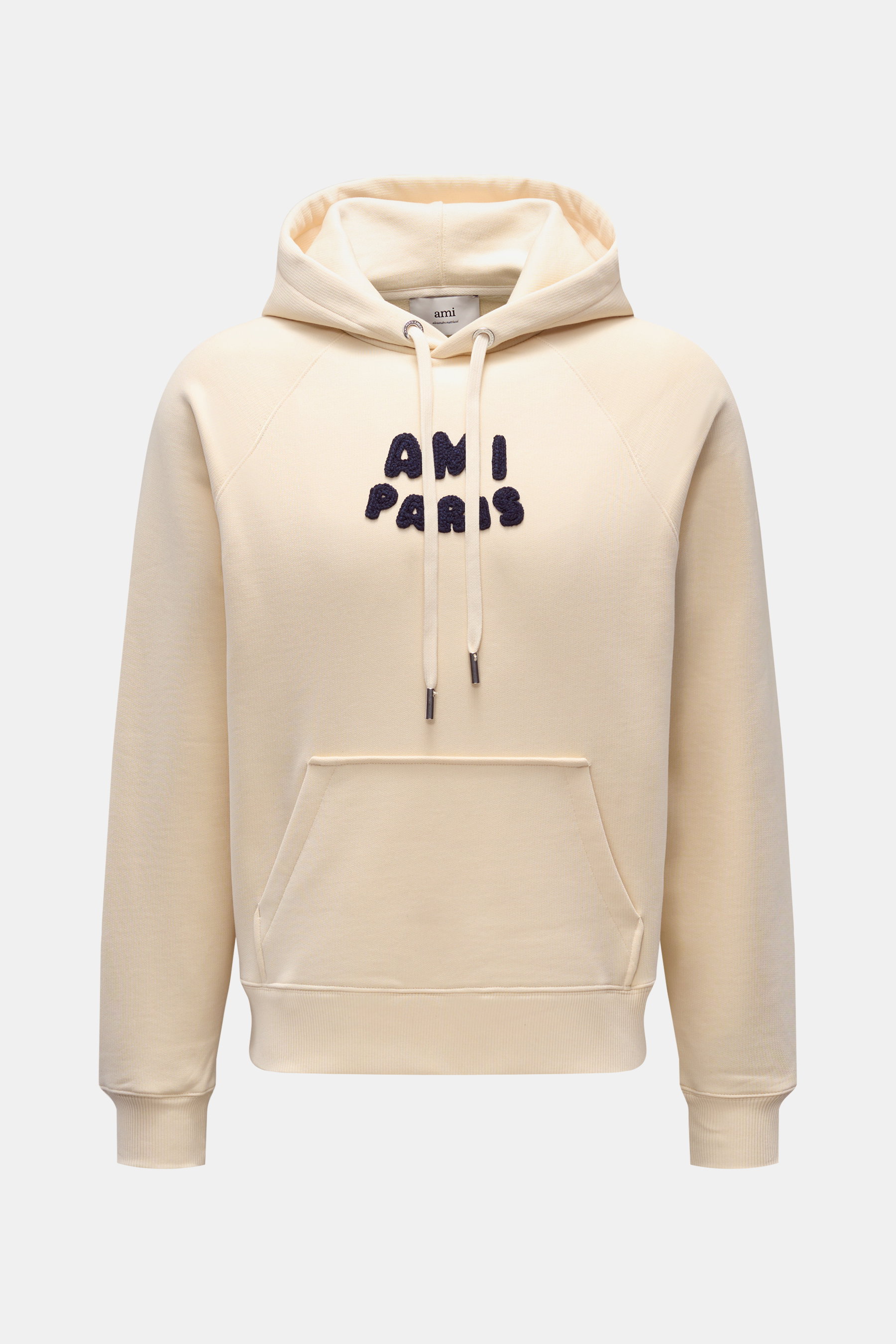 Ami Paris Kapuzenpullover creme
