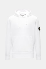 Stone Island White Hoodie