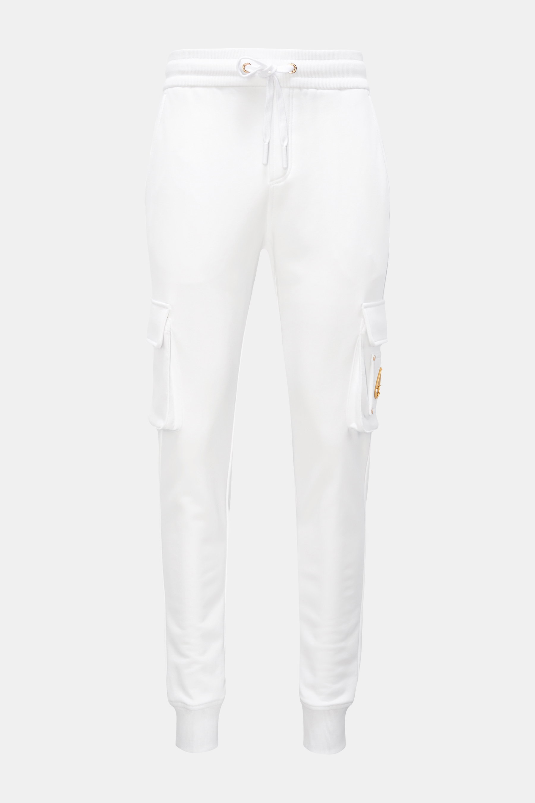 Moose Knuckles Cargo-Sweathose 'Clemont' weiß