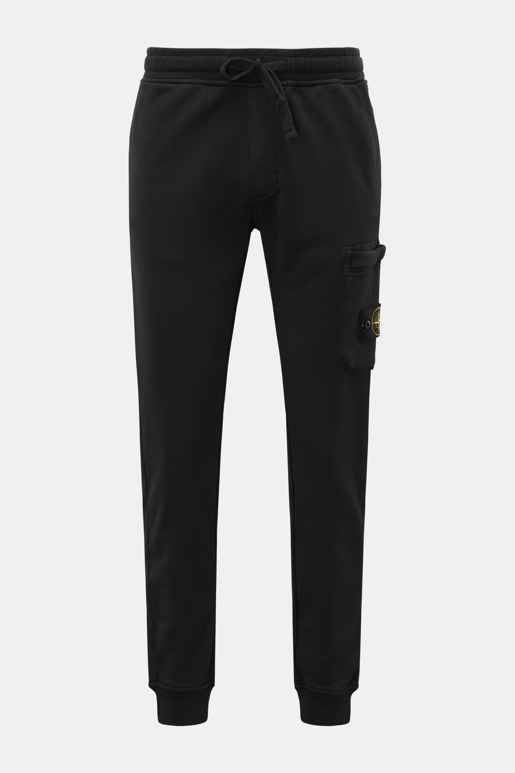 Stone Island Cargo-Sweathose 'Felpa' schwarz